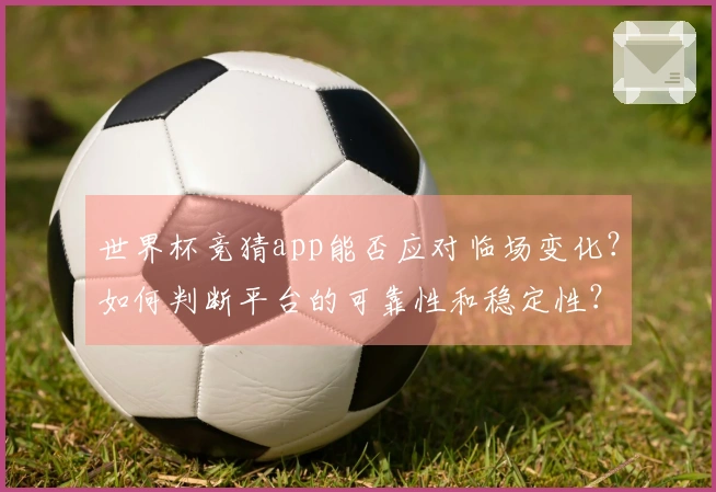 世界杯竞猜app能否应对临场变化？如何判断平台的可靠性和稳定性？