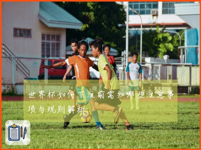 世界杯如何下注前需知哪些注意事项与规则解析